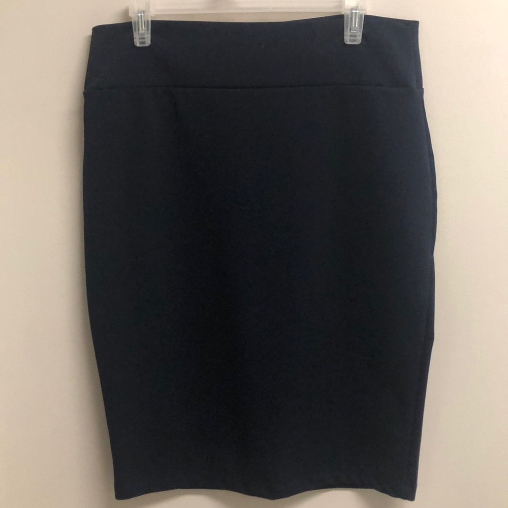 ABN navy spandex skirt